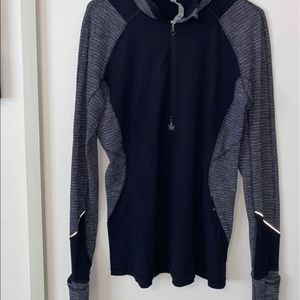 lululemon quarter zip fleece sweatshirt